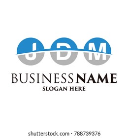 J, D, M logo Vector. Scalable vector sign, containing hidden connected letters I, L, P, n, D, J, m, R. Isolated logo, for screen (web, mobile app, video, etc.) and print (corporate identity, advertisi