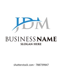 J, D, M logo Vector. Scalable vector sign, containing hidden connected letters I, L, P, n, D, J, m, R. Isolated logo, for screen (web, mobile app, video, etc.) and print (corporate identity, advertisi