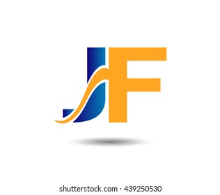 J and F logo vector
