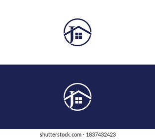j home logo design eps