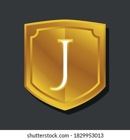 J vectores iniciales del escudo dorado