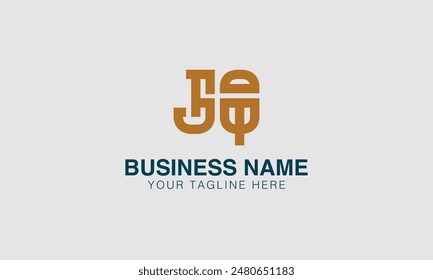 J  initial logo | initial based abstract modern minimal creative logo, vector template image. luxury logotype logo, real estate homie . typography . initials