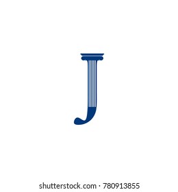 J INITIAL LOGO FOR LAW COMPANY