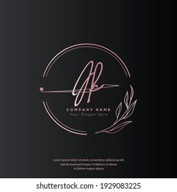
J K JK Initial letter handwriting and signature logo. Beauty vector initial logo .Fashion, boutique, floral and botanical
