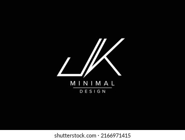 J K, JK Initial Letter Logo design vector template, Graphic Alphabet Symbol for Corporate Business Identity