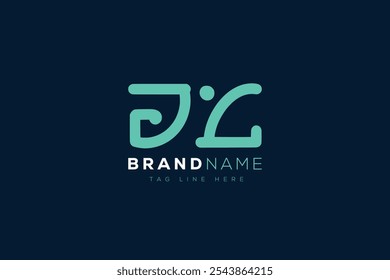 J and L logo design. JL abstract Letters Logo Monogram. This logo design is the process of creating a visual symbol that represents a brand, company, or individual.