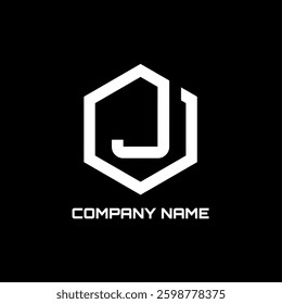 J letter abstract logo design