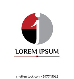 J letter business vector logo template