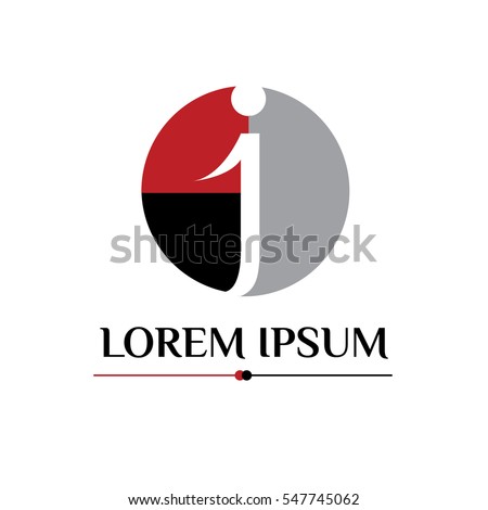 J letter business vector logo template