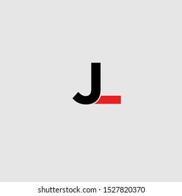 J and Letter creative icon logo vector Free