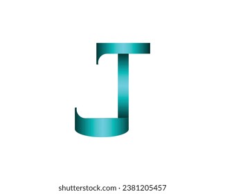 J letter creative logo design element