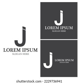 J Letter Icon And Symbol Vector Template