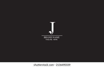 J letter icons  Abstract logo