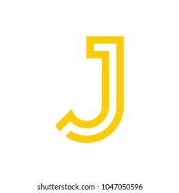 J letter logo