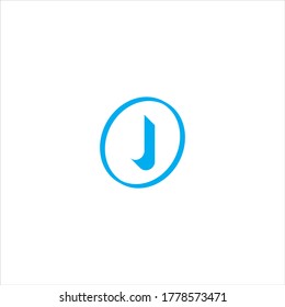 J letter logo concept design