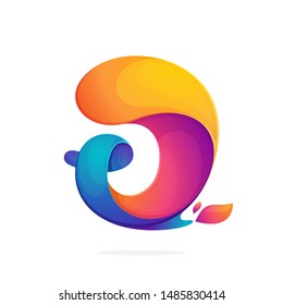 J letter logo consisting of fire flames. Font style, vector design template elements for your application or corporate identity.