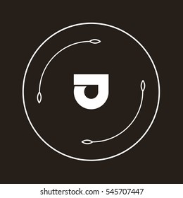 J letter logo design
