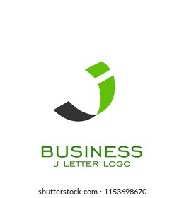 J letter logo design. abstract letter J logo vector graphic design.