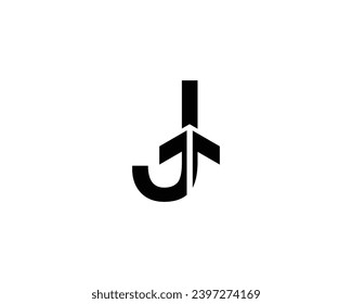 J letter logo design element