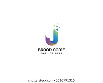 J Letter Logo design monogram