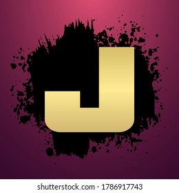 J Letter Logo Design With Simple style