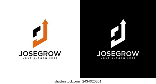 J Letter Logo Design template For Marketing, Finance, Consulting, Logistics Business. Initial J Logotype Sign element