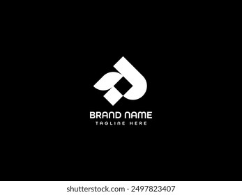 Plantilla de diseño de logotipo de letra J