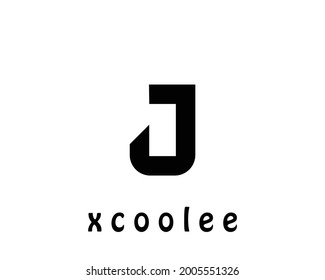 J letter logo design vector template
