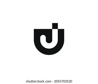J letter logo design vector template