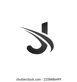 J Letter logo design vector