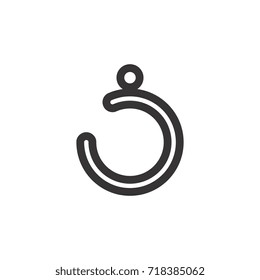 J letter logo design vector