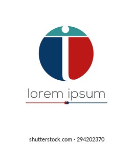 J letter logo ( Icon  Pattern Design template Element)