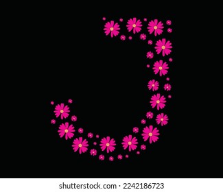 J letter logo icon vector template element