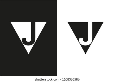 J Letter logo, Minimal Logo