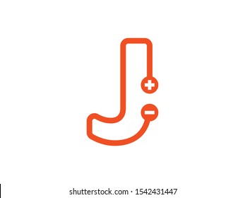 J letter logo or symbol template