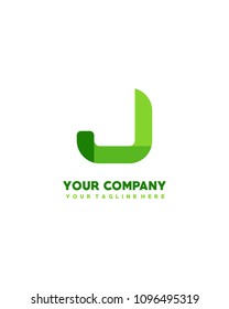  J Letter Logo Template