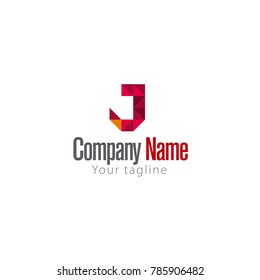 J LETTER LOGO TEMPLATE