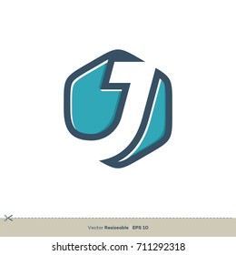 J Letter Logo Template Illustration Design. Vector EPS 10.