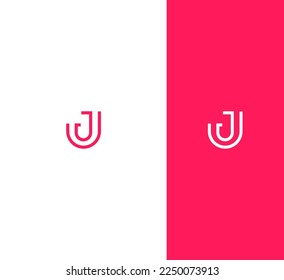 J Letra Logo Plantilla vectorial utilizable Símbolo abstracto de monograma 