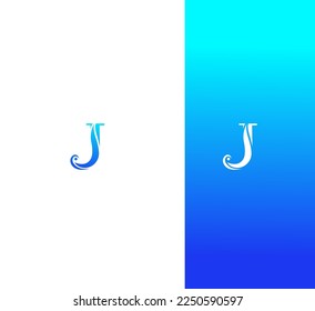 J Letter Logo Usable Vector Template Abstract Monogram Symbol 