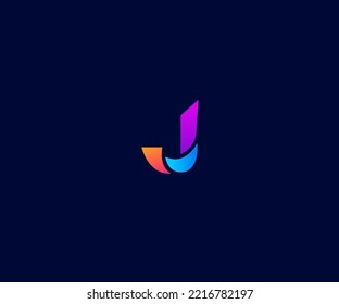 J Letter Logo Vector Template Abstract Monogram Symbol
