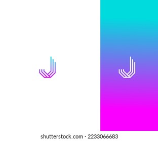 J Letter Logo Vector Template Abstract Monogram Symbol. Usable for Business sport, technology, fashion, digital And future creative logo