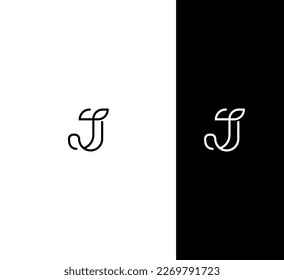 J Letter Logo Vector Template Abstract Monogram Symbol 