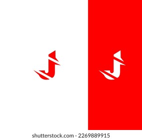 J Letter Logo Vector Template Abstract Monogram Symbol 