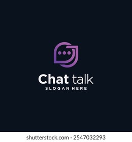 J letter speech bubble icon, chat logo vector illustration logo ,chat app vector communication logo design