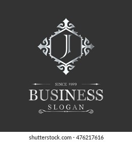 J letter vector Business logo template (sign, symbol, emblem, ornament)