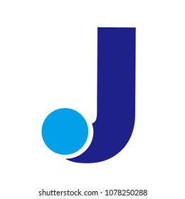 j letter vector logo