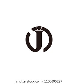 j letter vector logo