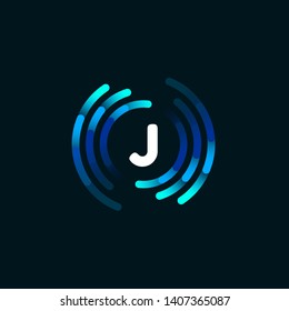 J LETTER VECTOR LOGO APHABET ICON