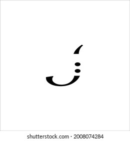 Diseño de logotipo vectorial de letra J